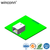 10P10C 8P8C with transformer with LED right angle SMT RJ45 connector
