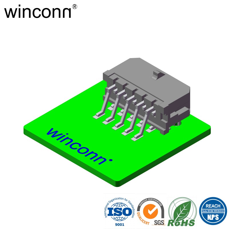 BTX Micro Fit Pitch 3.00mm Lock PCB function Double Row Right Angle SMT Type connector