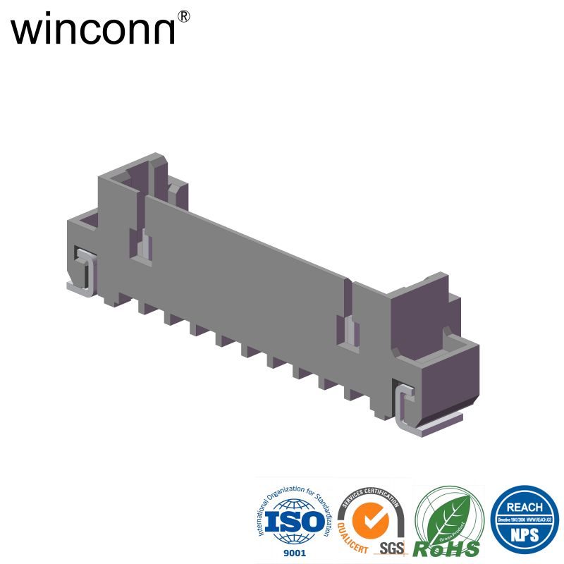 1.25mm WTB vertical SMT straight SMD wire to board wafer socket terminal connector