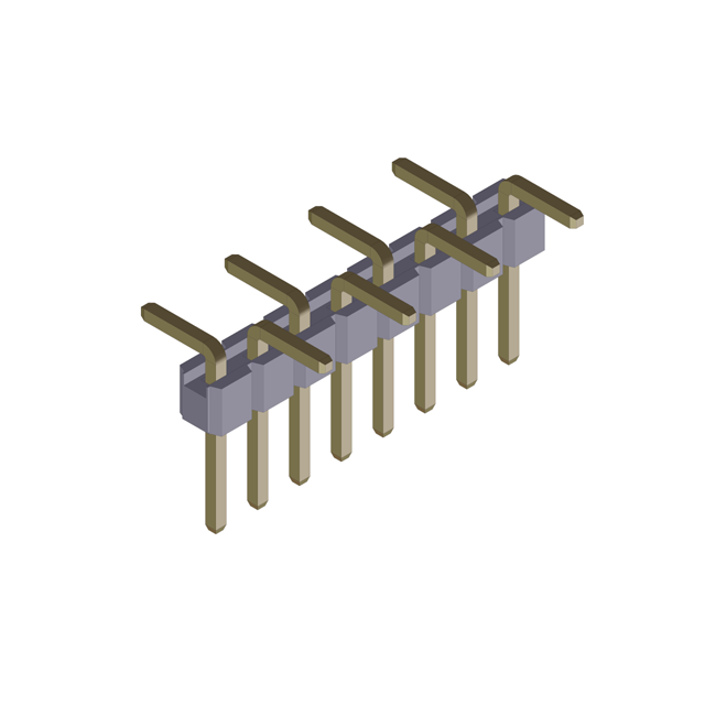 Vertical SMT Power Pin Header Socket