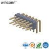 PCB Connector Male Right Angle Double Row 2.0mm Pitch Pin Header