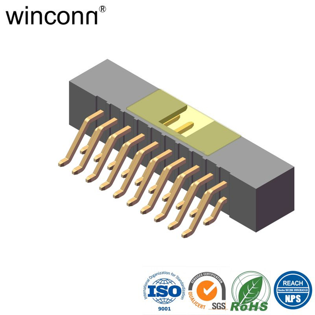 Box Header Pitch 2.00mm right angle SMT Type connector 