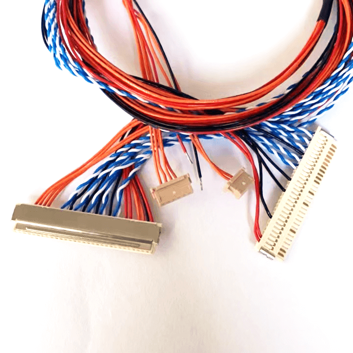 High-speed LVDS wire harness for TV LCD