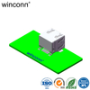Right Angle SMT With LED Without Transformer RJ45 connector