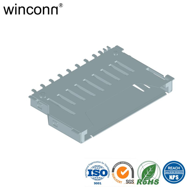 SD SHORT TYPE SMT mobile phone connector 