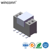 1.27mm vertical smt with post for mother board female header terminal socket connector